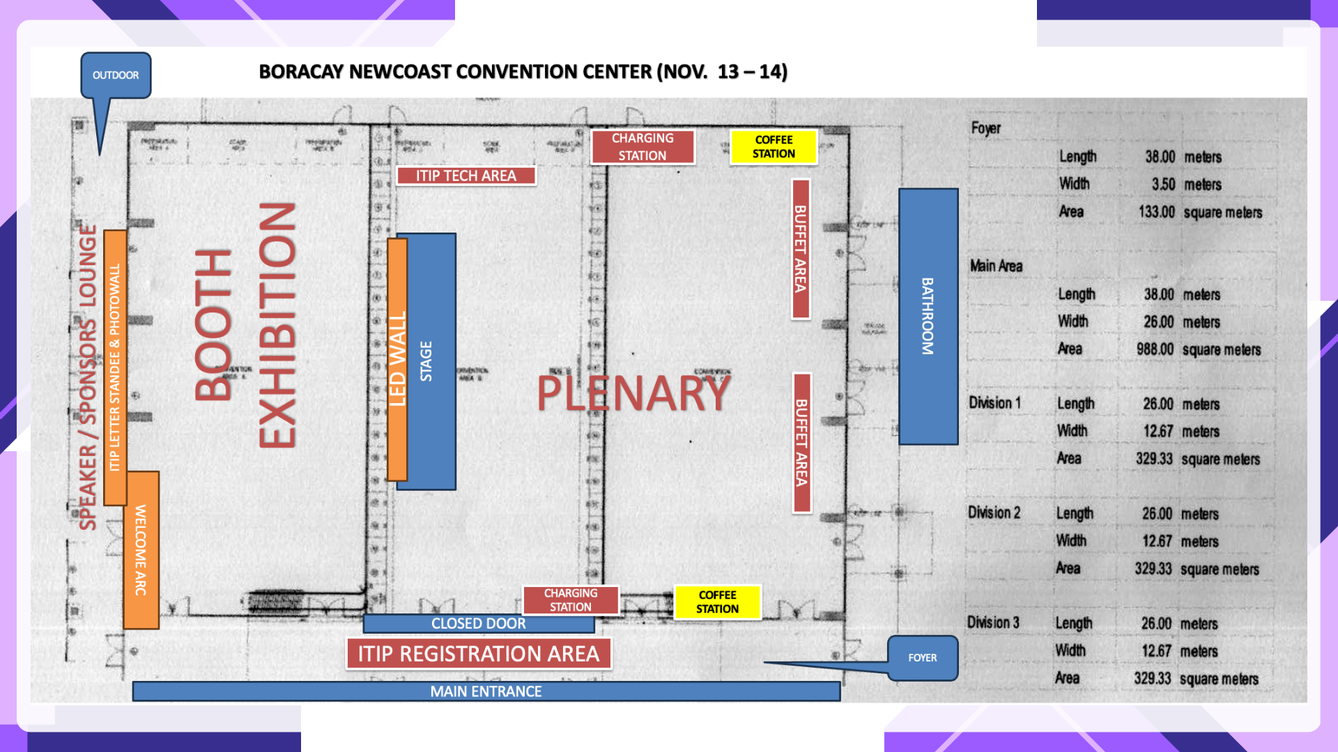 CONVENTION LAYOUT 3
