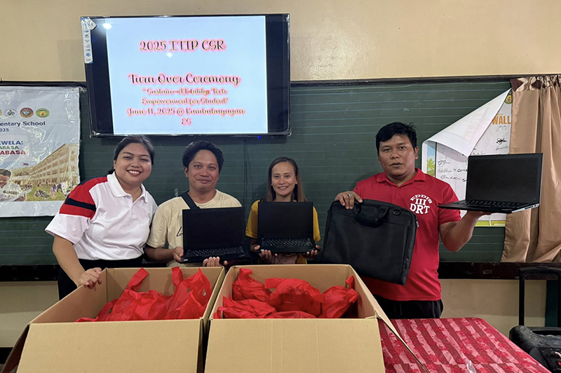 Powering Education: Solar Panel Donation Boosts Learning at Kambubuyugan Elementary School